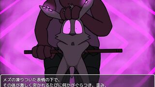 Rabbit gets railed by boss boar in cruel game breeding session