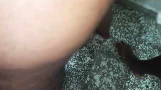 Friend’s big black dick gets blown then stuffed down my throat