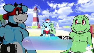 Dragon cock destroyed huge ass gushing cum deepthroat gay furry game part3