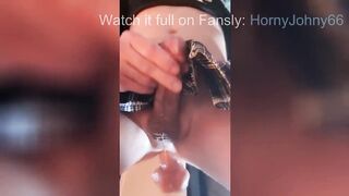 Femboy Twink Chokes on Thick Cock Gushing Cumshot Compilation