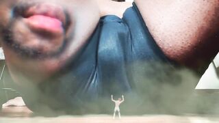 Brutalized by the Giants Fart Slave