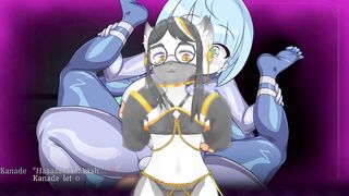 Mage Kanade's Futanari Gay Dungeon quest gets destroyed in hentai game review