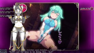 Mage Kanade's Futanari Gay Dungeon quest gets destroyed in hentai game review