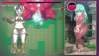 Mage Kanade's Futanari Gay Dungeon quest gets destroyed in hentai game review