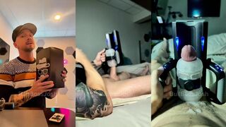Xmperor X12 unboxed and tested the huge automatic stroker destroyed with cum