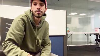Arab giant cock stuffed down twink throat deep throat and piss drinking
