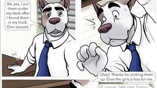 Furry Intern Gushed Hard During Public Anal Dub