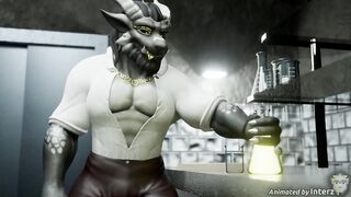 Gay muscle growth animation hyper cock destroyed size difference