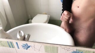 Teen Twink Gets Destroyed with Lube on His Big Thick Uncut Dick