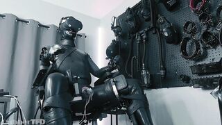 VR electro gay rubber pain bondage chair squirted