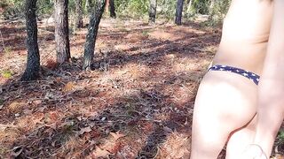almost got caught jerking off in the forest twink thrill
