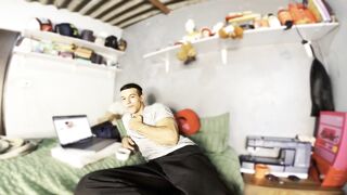 My girlfriend deep throats me until I blow my load in her mouth
