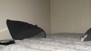 Thick dick ruined during messy gay solo wank