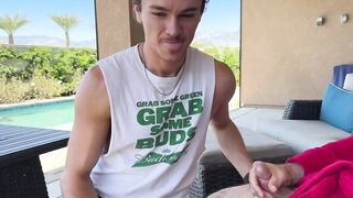 When Tate Hoskins is the Pool Boy nothing gets cleaned raw gay bareback gangbang