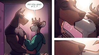 Furry femboy YIFF compilation raw anal gay fuck dibbled creampie