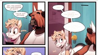 Furry femboy YIFF compilation raw anal gay fuck dibbled creampie