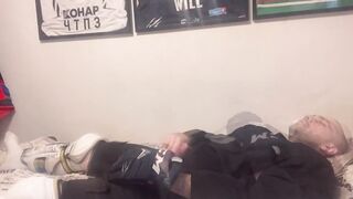 Hockey stud busts massive load after grueling training session alone