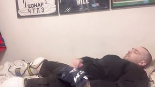 Hockey stud busts massive load after grueling training session alone