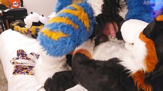 Big dog knots sweet furry kitty raw praise size gap fucks