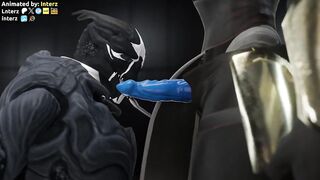 Turian growing huge alien cock muscle destroyed by gay leash