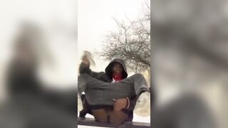 Daddy destroyed my big tits rough solo session