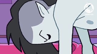 Marshall Lee and Prince Gumball 69 cum twist adventure