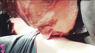 Mature Daddy Lets Latino Boy Suck His Sensitive Nipples raw