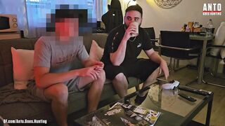 20 year old straight swiss twink takes his first gay cock rough swallow