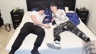 Gay boys smoking stroking and flooding the ashtray with cum