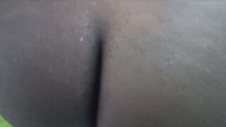 I swallow my huge thick latino cock whole in shower cumshot blowjob