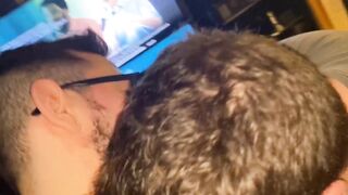 Bear Chubby Blows Me Until I Gush Cum
