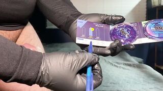 Condom Size Sampler Bareback Solo Cumshot Destroyed