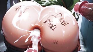 Twink compilation destroyed by filthy gay hentai anal