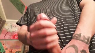 Wait on your knees for my cumshot on that big dick