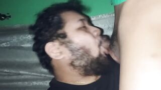 Gnising ko sa chupa best blowjob with bearded dude stroking cock deep throat