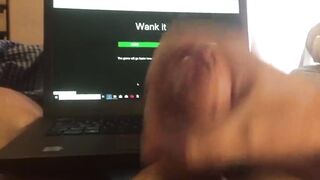 Big cock edging fails with gay cum denial