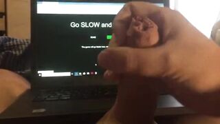 Big cock edging fails with gay cum denial
