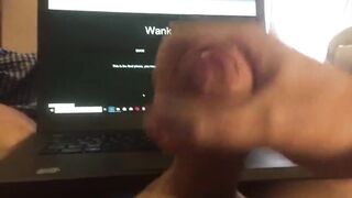 Big cock edging fails with gay cum denial