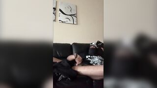 BBC edging drove me insane until big black cumshot ruined my face
