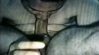 Selfsucked cum dripping autofellatio deepthroat swallow compilation