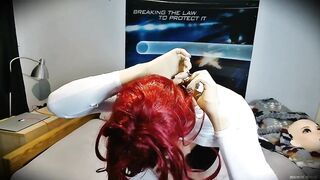 Reni pt3 rubber forever locked girlfriend mask her permanent rubber face