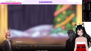 VTuber LewdNeko gets his furry ass wrecked in gay shades of shame