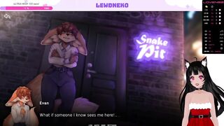 VTuber LewdNeko gets his furry ass wrecked in gay shades of shame
