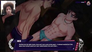Overwhelmed by their hormones and gushing loads in the gay gaming studio