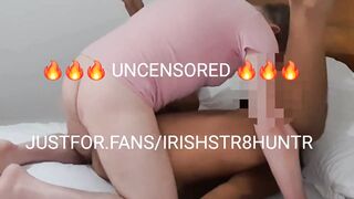 Pilot’s Thick Irish BBC Ropes His Married Ass Raw