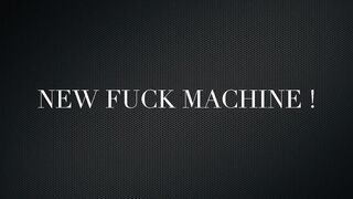New fuck machine destroys tight ass with muscle daddy dildo