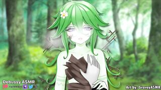 Debussy ASMR plant boy gushing ruined by femboy handjob