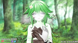 Debussy ASMR plant boy gushing ruined by femboy handjob