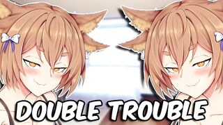 Femboy clone ASMR ruined my boyfriend two cute boys gagging