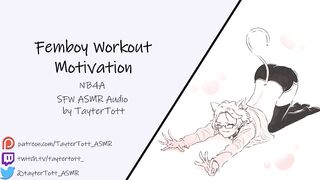 Femboy Workout Gets Destroyed with Gay ASMR YAOI Motivation